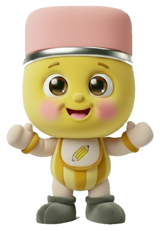 Bibi, Beebsie's baby brother, wearing a bib